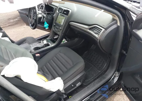 2017 Ford Fusion Se из США, поврежденный, VIN 3FA6P0HD4HR338676